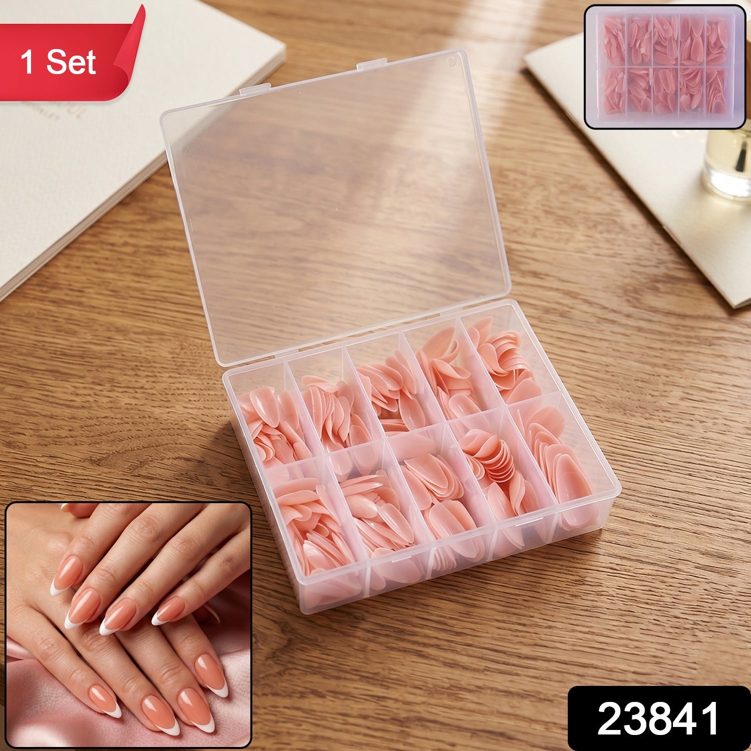 Artificial Nail Tips Set – Perfect for Salon-Style Manicure at Home - Image 2