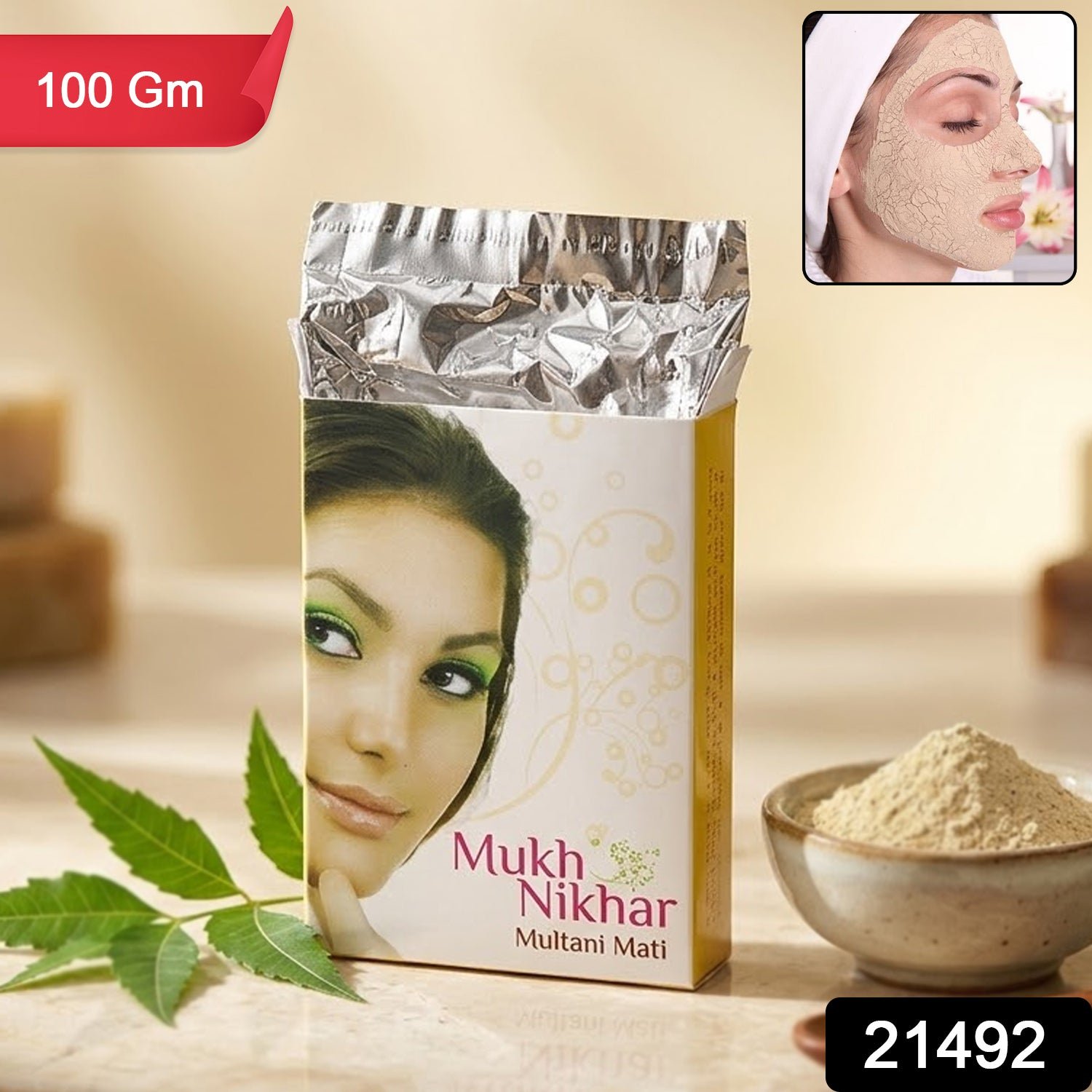 Multani Mati Powder – Natural Deep Cleansing & Oil Control - Image 2