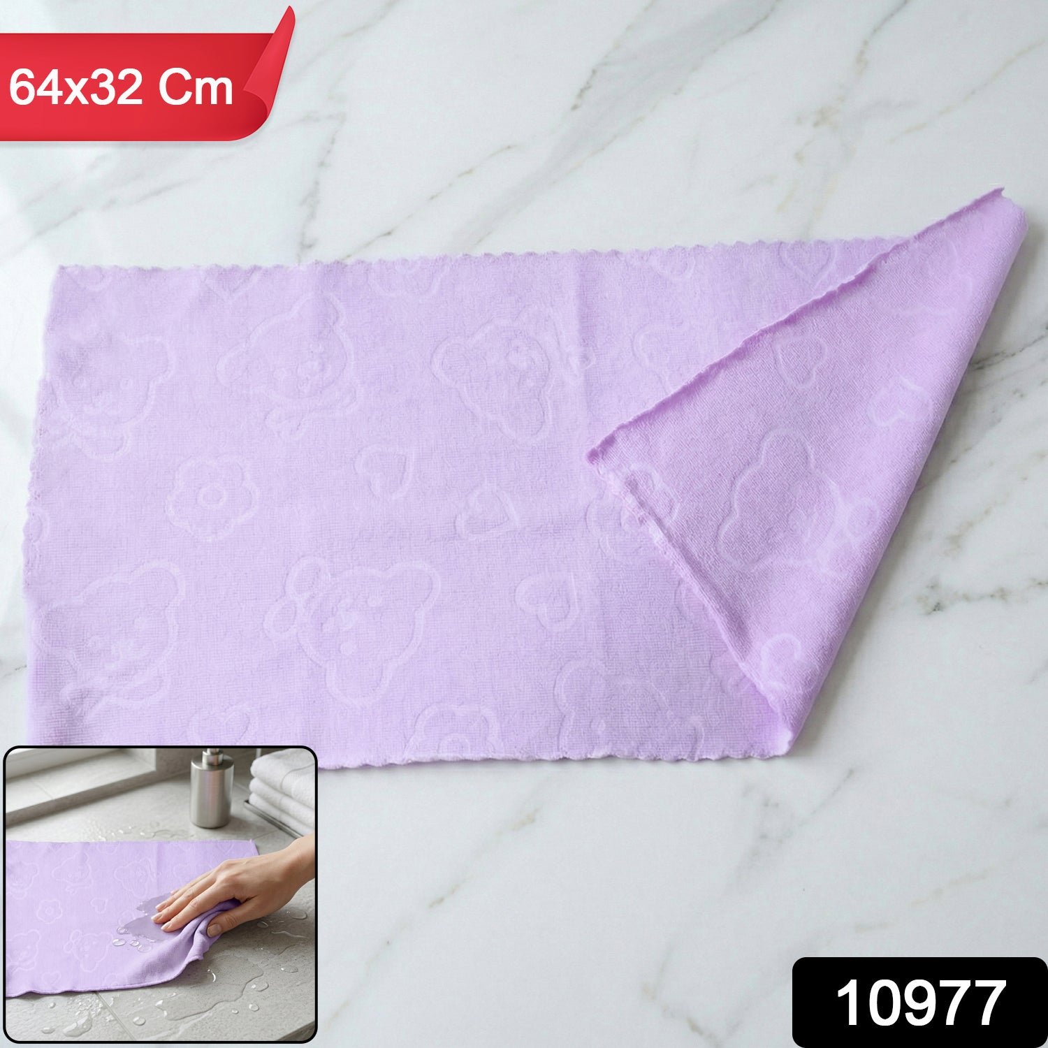 Multipurpose Microfiber Cleaning Cloth – Ultra Absorbent & Durable - Image 2