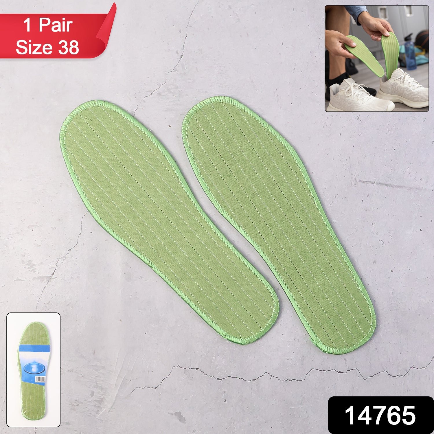 Comfort Shoe Insoles Size 38 – Soft Cushioned Support for Daily Wear - Image 2