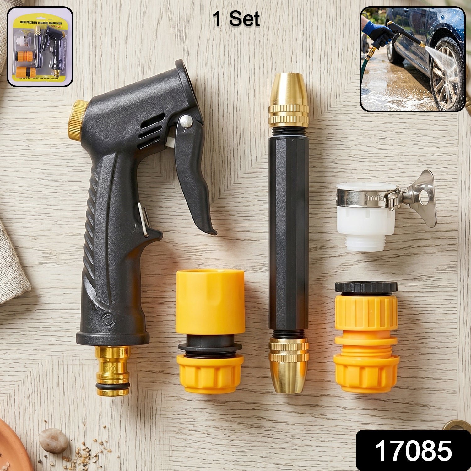 High Pressure Water Spray Gun – Powerful Cleaning Tool for Car & Garden - Image 2