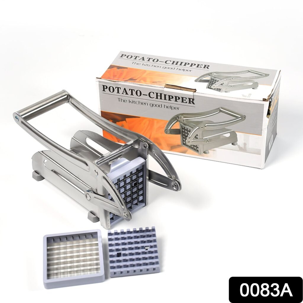 French Fries Cutter – Potato Chips Maker with 2 Blades | ChefAura
