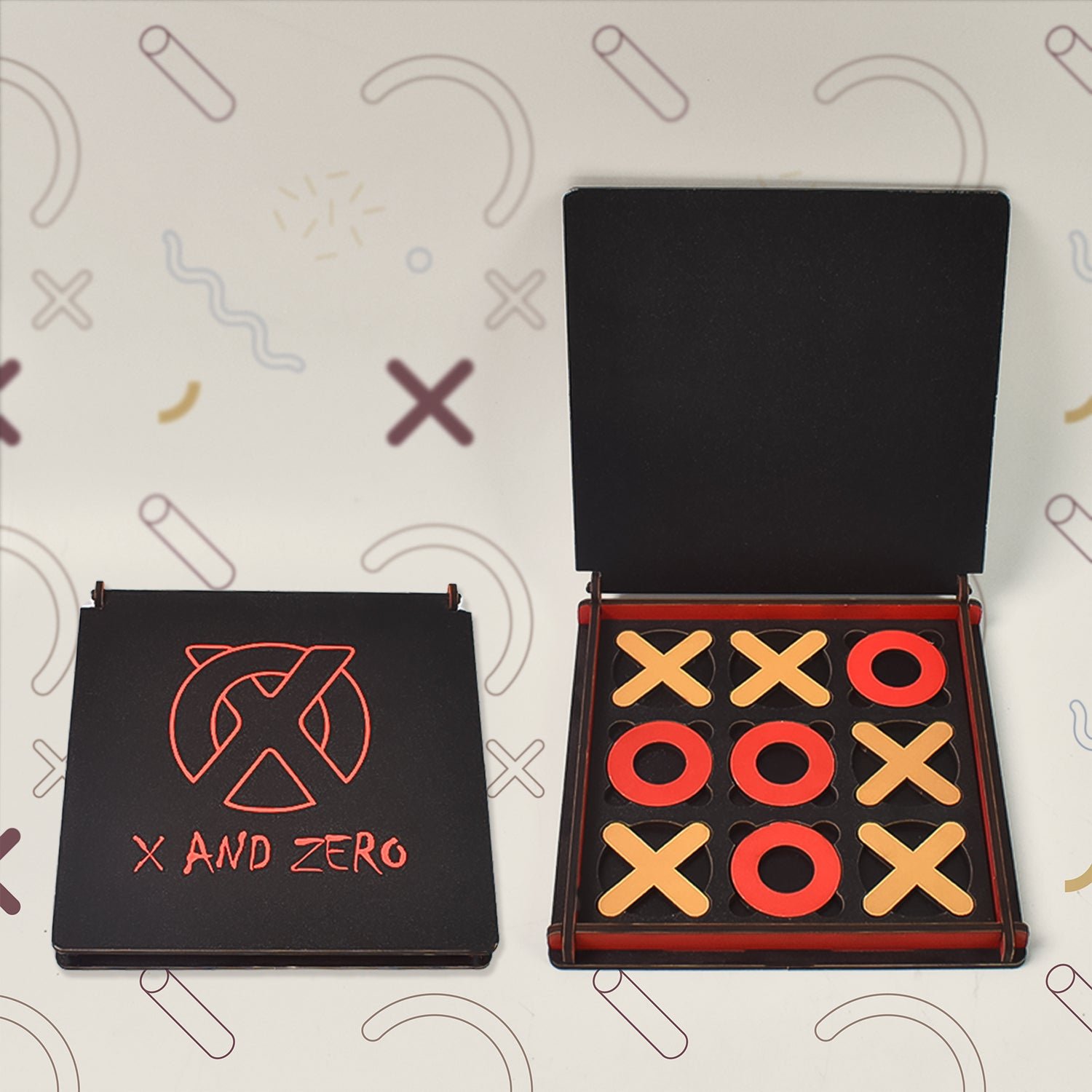 Tic Tac Toe Wooden Game - Brain-Boosting Fun for All Ages | Boardoria