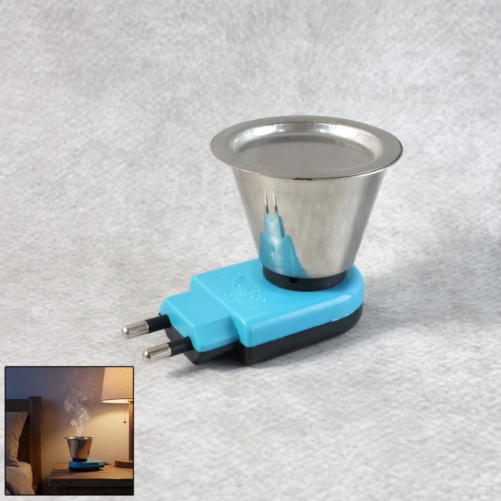 Electric Kapoor Dani – QuickBurn Steel Incense Burner | Styleva