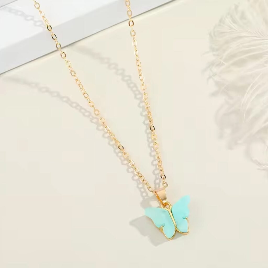 Charm Chain Necklace – Mixed Design | Indo Glow Jewellery
