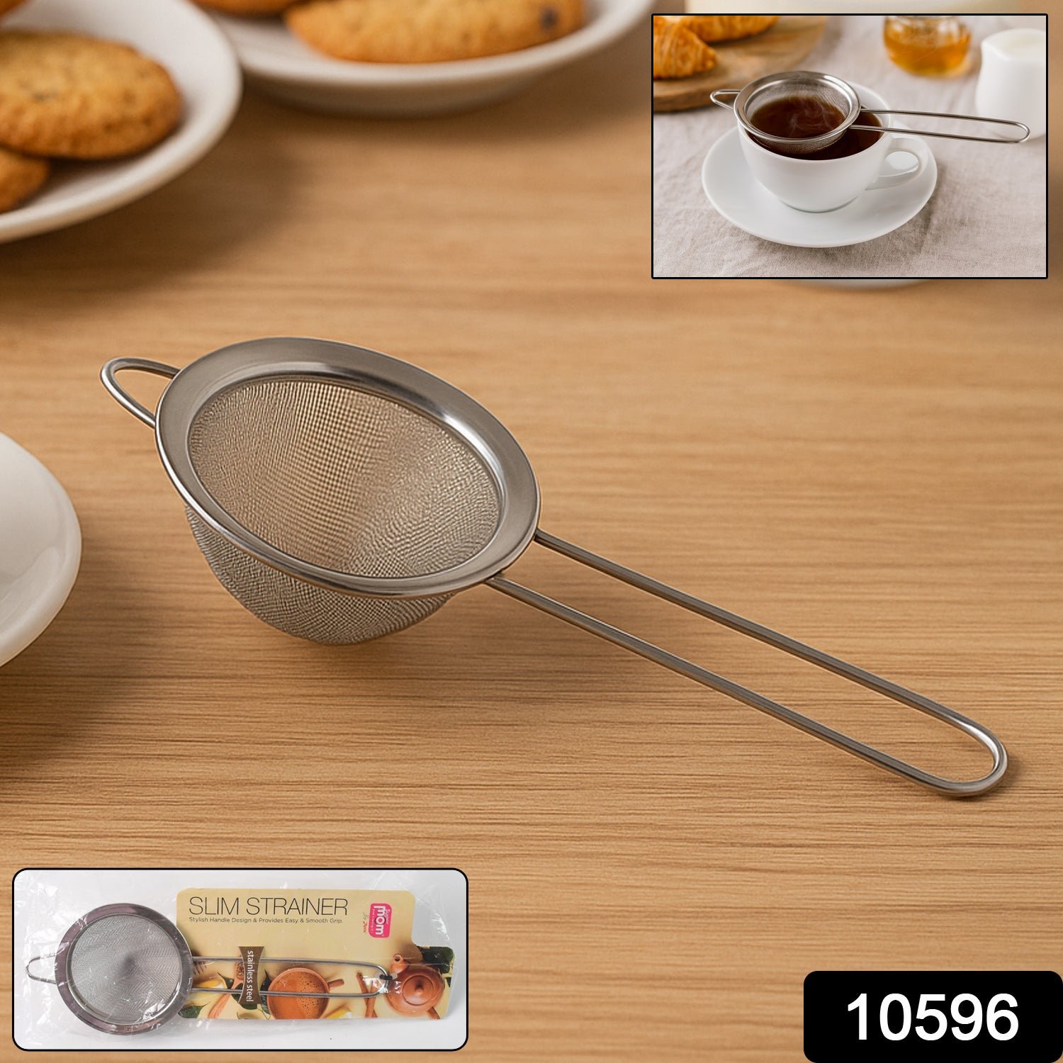 Stainless Steel Fine Mesh Strainer – Durable & Lightweight Design - Image 2
