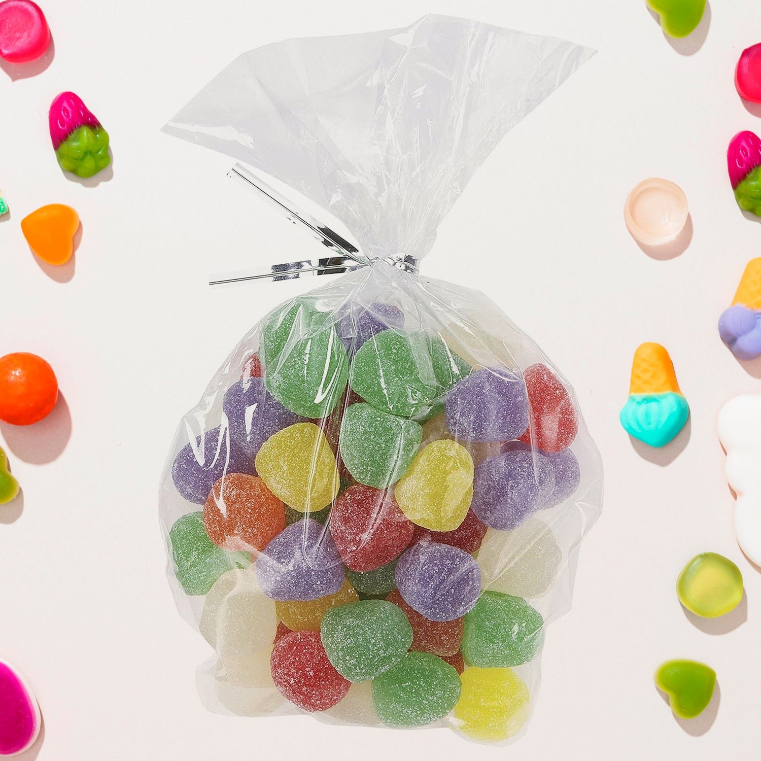 Clear Cookie Bags – Durable Food-Grade Treat Packaging (50 Pc) - Image 3