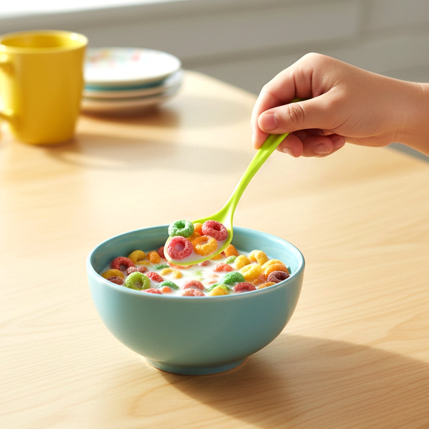 Plastic Spoons Set – Reusable Serving Cutlery | Tummy Tide - Image 3