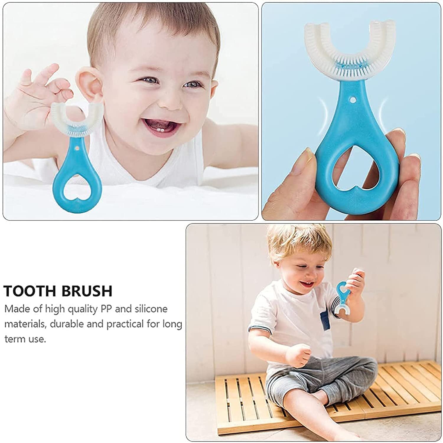 Kids Toothbrush – Soft Bristles & Easy Grip | Mini Bubbles - Image 3