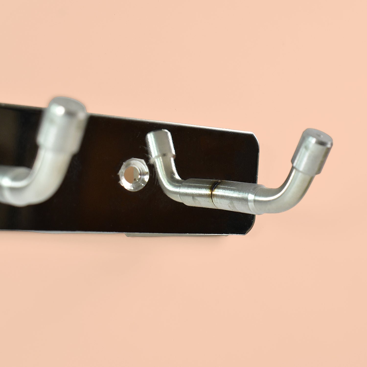 Stainless Steel Coat Hook Rack – 4 Heavy Duty Hooks for Home - Image 3