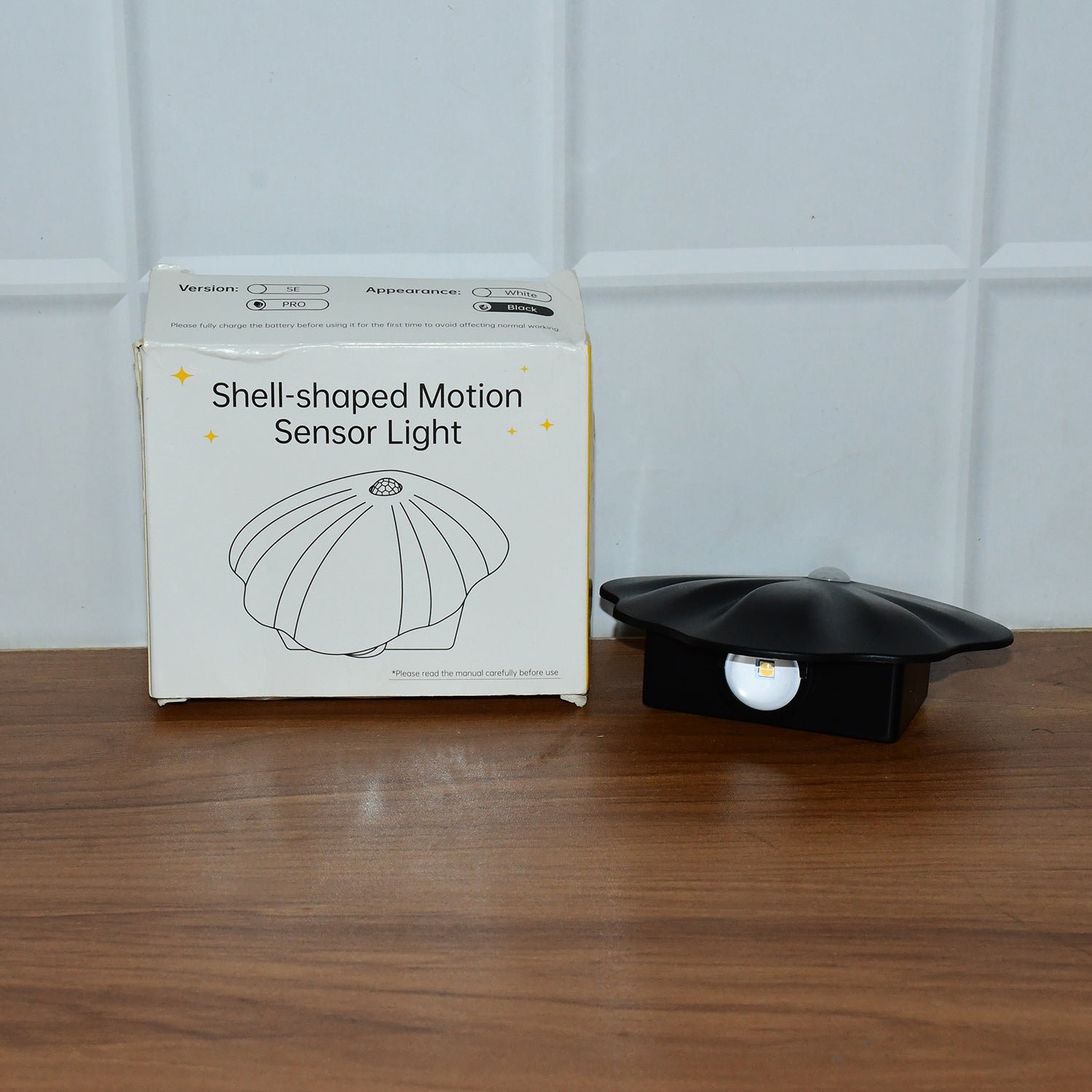 Motion Sensor Night Light – Shell-Shaped Soft Glow LED - Image 3