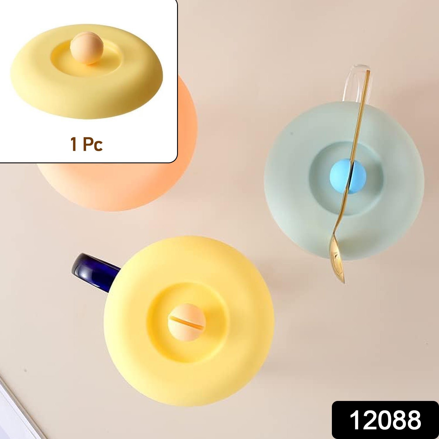 Silicone Cup Lid - Airtight Seal for Mugs & Cups | Tidy Table - Image 2