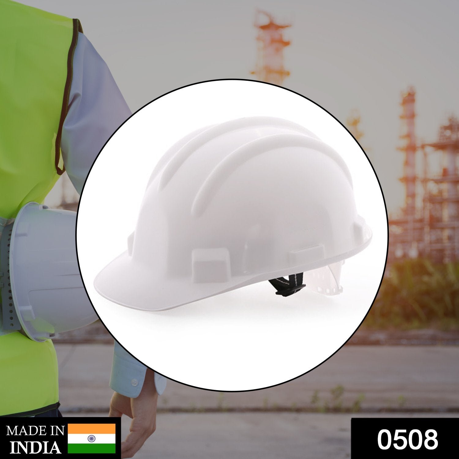 Construction Safety Helmet – Anti-Smashing Head Protection | Velvet Wheels - Image 2
