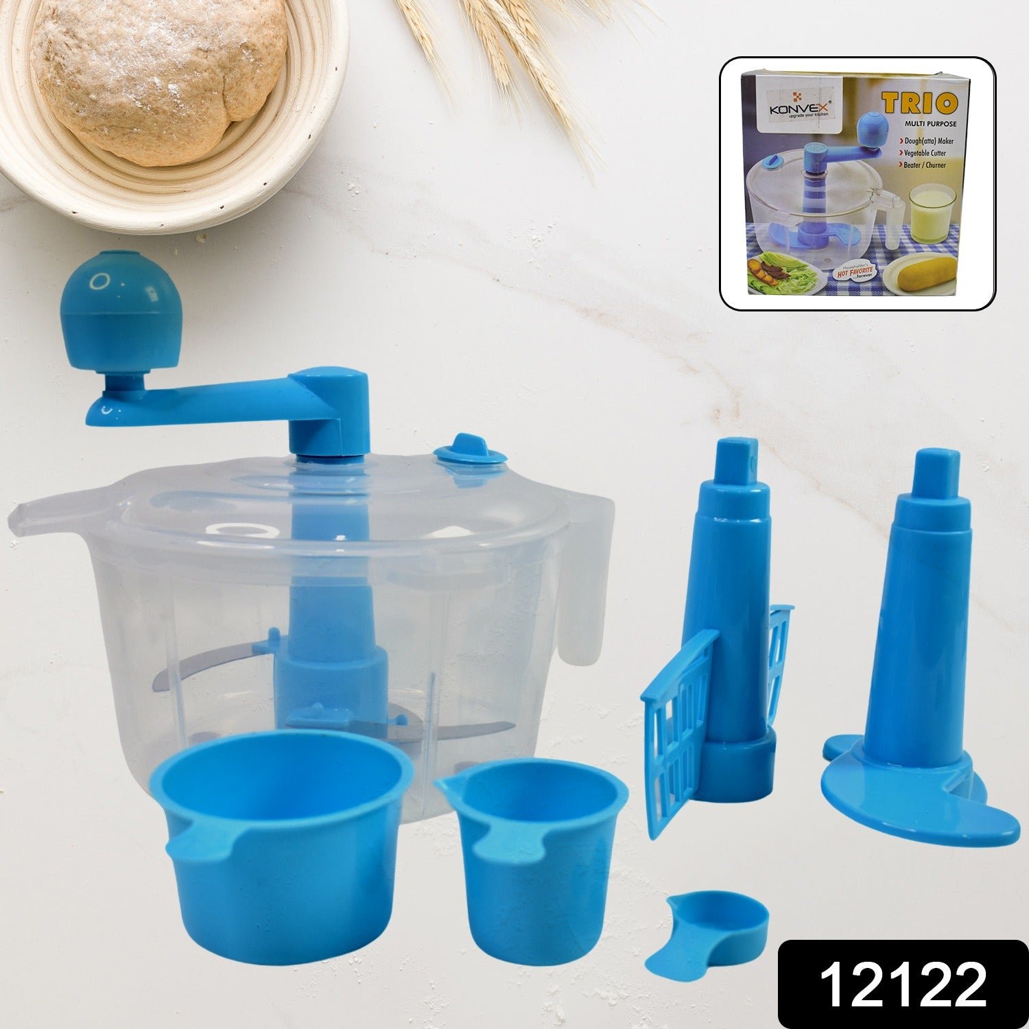 Atta Maker Machine - Manual Dough & Roti Maker | Konvex - Image 2