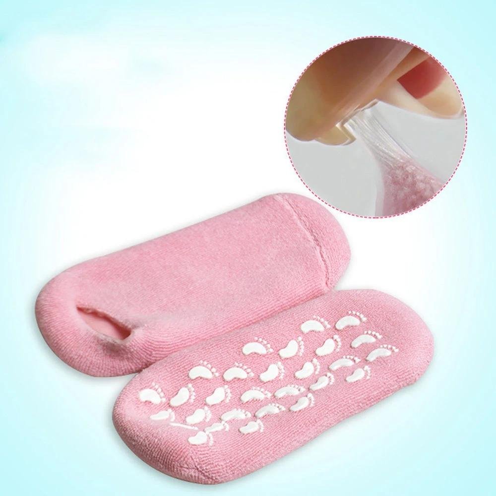 Silicone Moisturizing Feet Socks Gel – Softens & Hydrates Dry Heels - Image 3