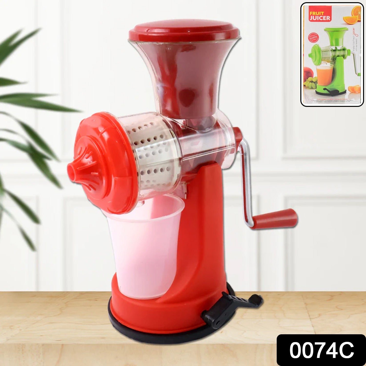 Manual Fruit Juicer – Healthy Juices & Portable | Grippy - Image 2