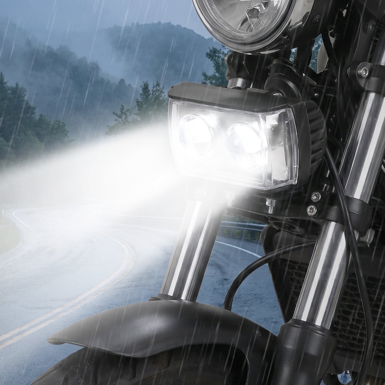 3 Mode LED Fog Light – Ultra Mini Dual Lens for Vehicle Safety - Image 7