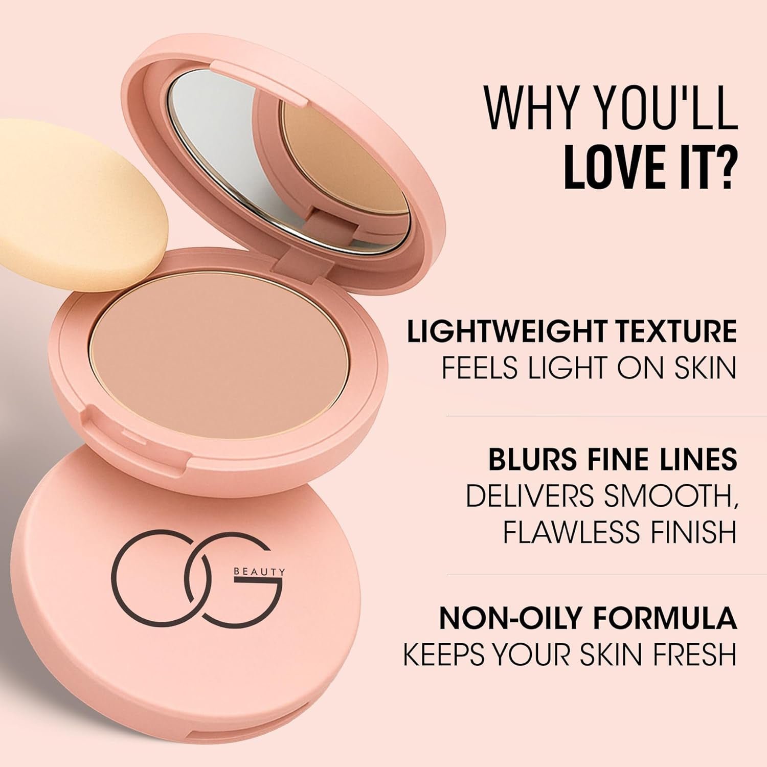 Compact Powder – Flawless Matte Finish with Hydration - Image 3