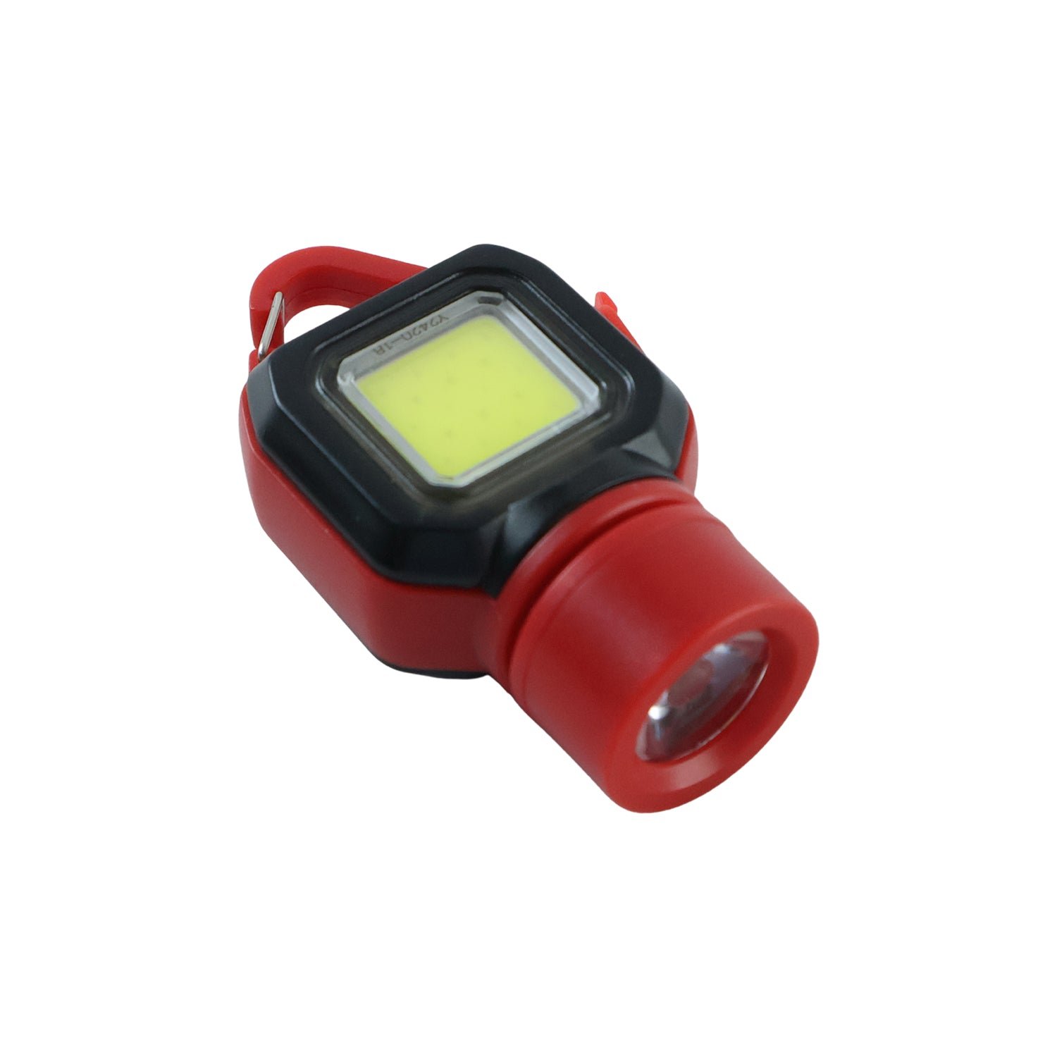 5 Mode Mini COB LED Keychain Flashlight with Carabiner Clip (1 Pc) - Image 4