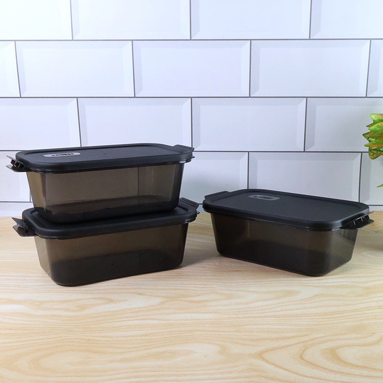 Food Storage Containers – Leakproof Meal Prep Set of 3 - Image 3