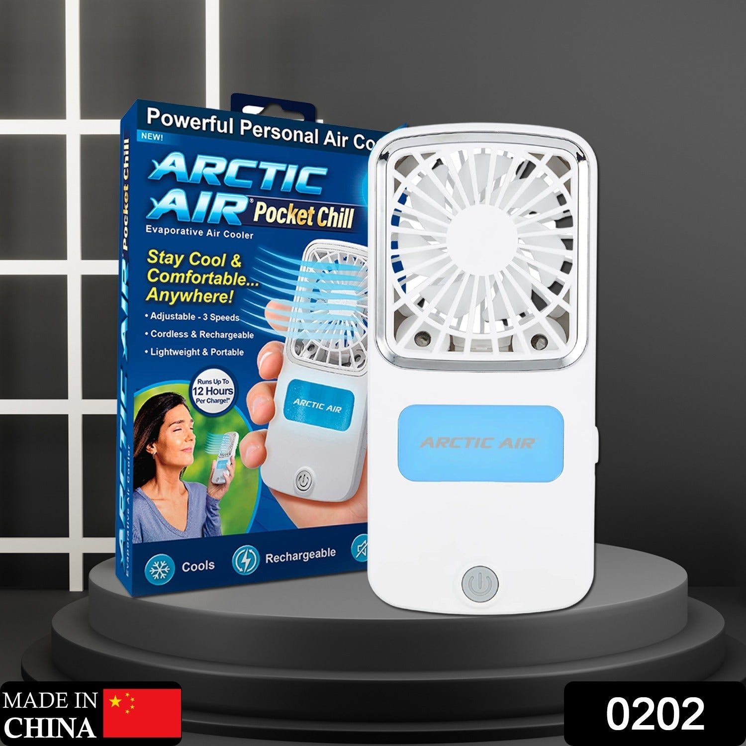 Portable Personal Air Cooler – Cordless & USB Rechargeable | Voltronic - Image 2