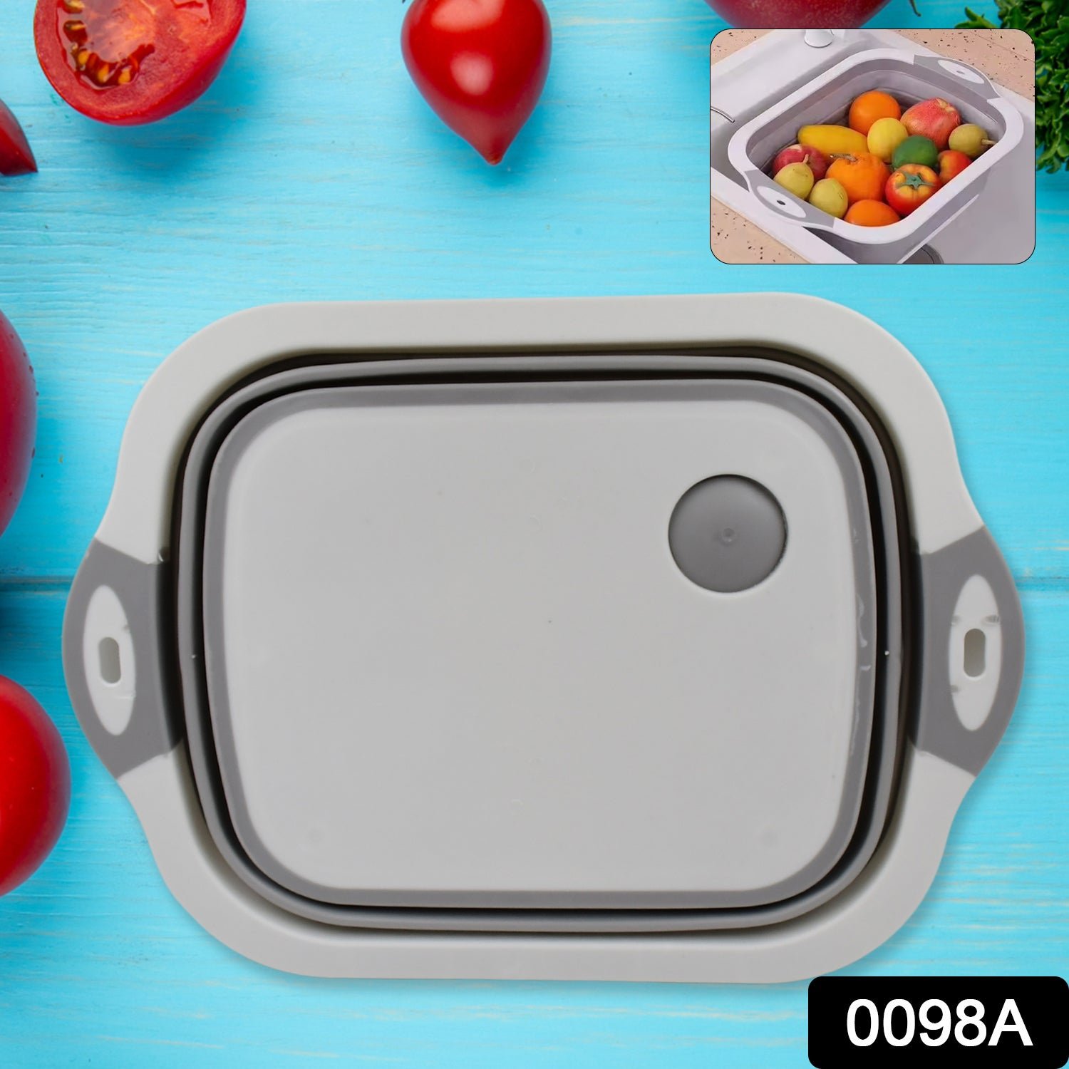 Collapsible Cutting Board – Multi-functional Kitchen Tool | Cisora - Image 2